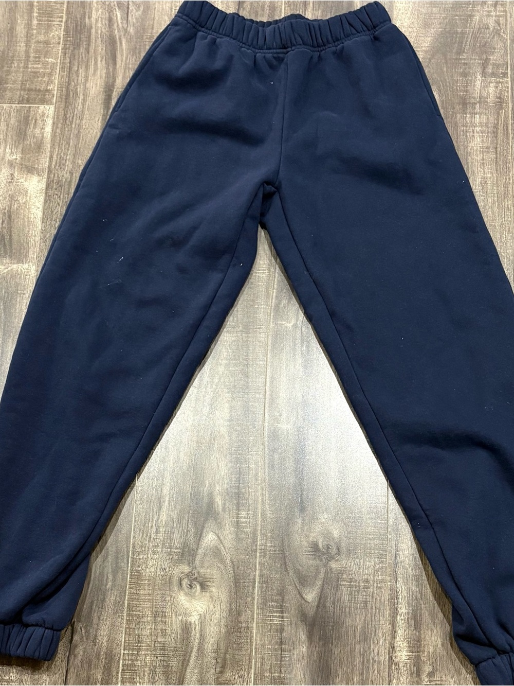 Edikted Navy Blue Sweatpants